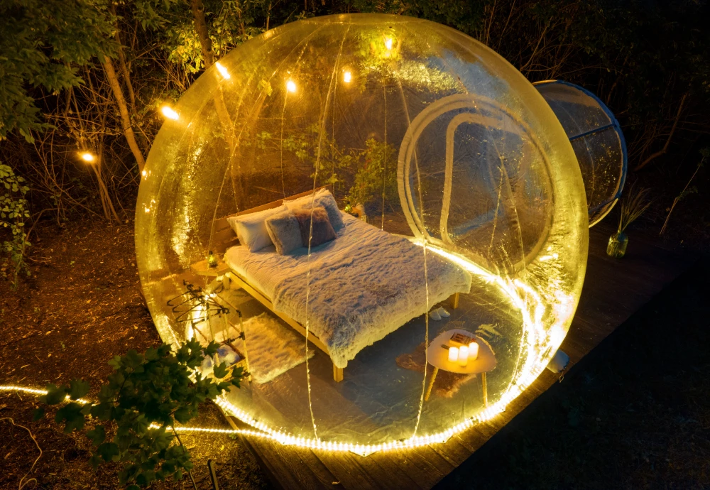 bubble tent pop up